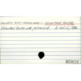 Dunedin City - Social Work - Volunteer Centre