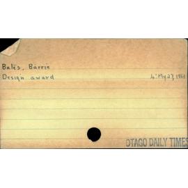 Bates, Barrie 