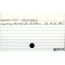 Dunedin City - Television