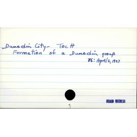Dunedin City - Toc H