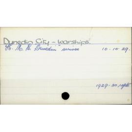 Dunedin City - Warships 