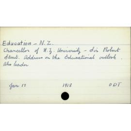 Education - New Zealand