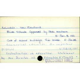 Education - New Zealand