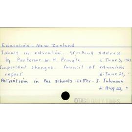 Education - New Zealand