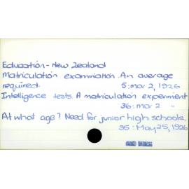 Education - New Zealand