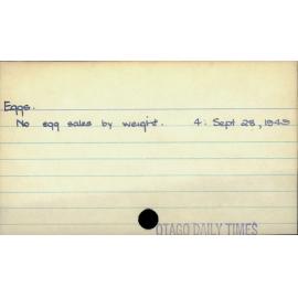 Eggs.