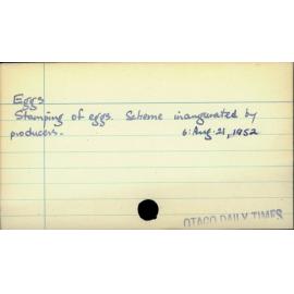 Eggs.
