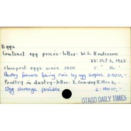 Eggs