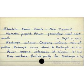 Electric Power Plants - New Zealand