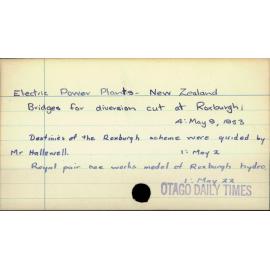 Electric Power Plants - New Zealand