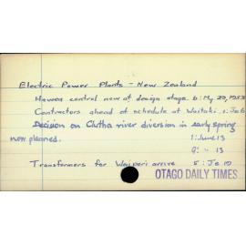 Electric Power Plants - New Zealand