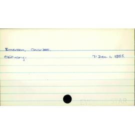 Emerson, Charles