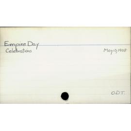 Empire Day