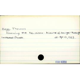 Begg, Thomas