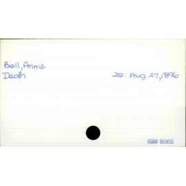 Bell, Annie