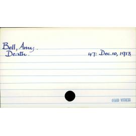 Bell, Amy