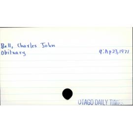 Bell, Charles John