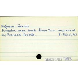 Ferguson, Gerald