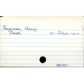 Ferguson, Henry