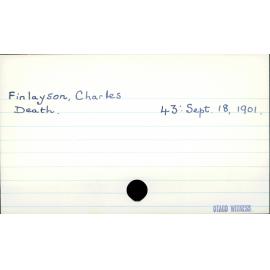 Finlayson, Charles