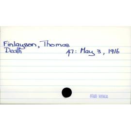 Finlayson, Thomas