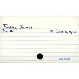 Finley, James