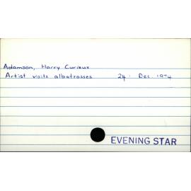 Adamson, Harry Curieux 