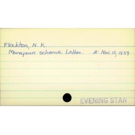 Flockton, N.K.