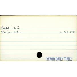 Flodd, A. J.
