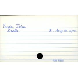 Forde, John