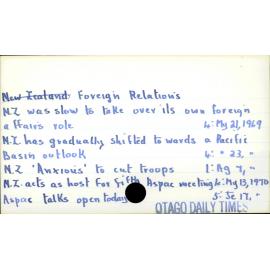Foreign Relations
