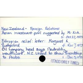 Foreign Relations