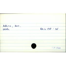Adkins,  Ann 