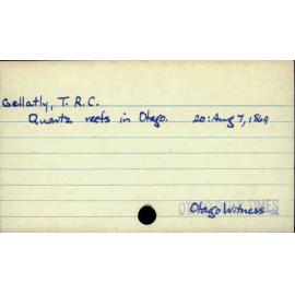 Gellatly, T. R. C.