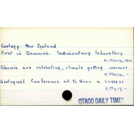 Geology - New Zealand