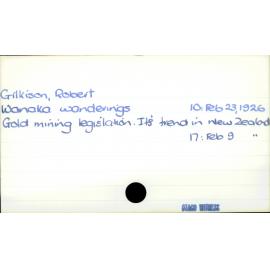 Gilkison, Robert