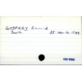 Godfrey, Edward