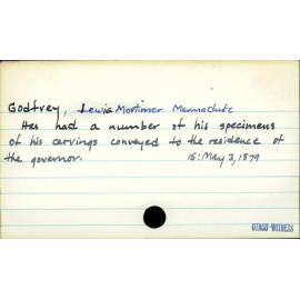 Godfrey, Lewis Mortimer Marmaduke