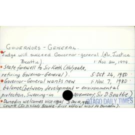 Governors-General