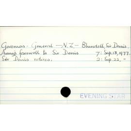 Governors-General - New Zealand