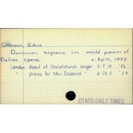 Graham, Edna