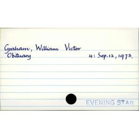 Graham, William Victor