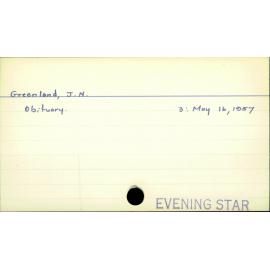Greenland, J. N.