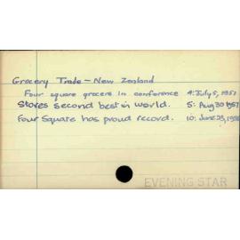 Grocery Trade - New Zealand