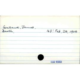Gulland, James