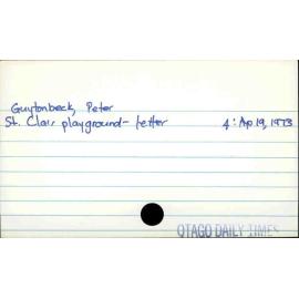 Guytonbeck, Peter 