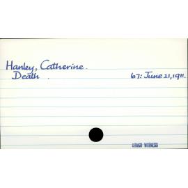 Hanley, Catherine