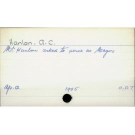 Hanlon, A. C.