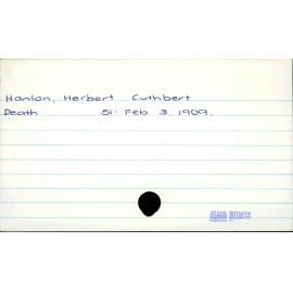 Hanlon, Herbert Cuthbert