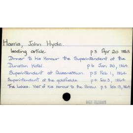 Harris, John Hyde